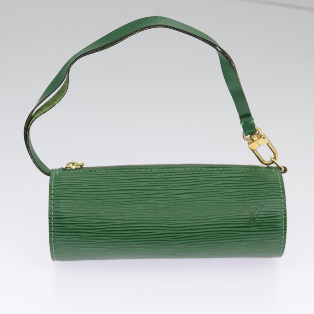 LOUIS VUITTON Epi Soufflot Hand Bag Green M52224 LV Auth 96805