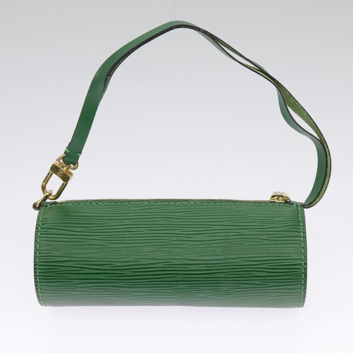 LOUIS VUITTON Epi Soufflot Hand Bag Green M52224 LV Auth 96805