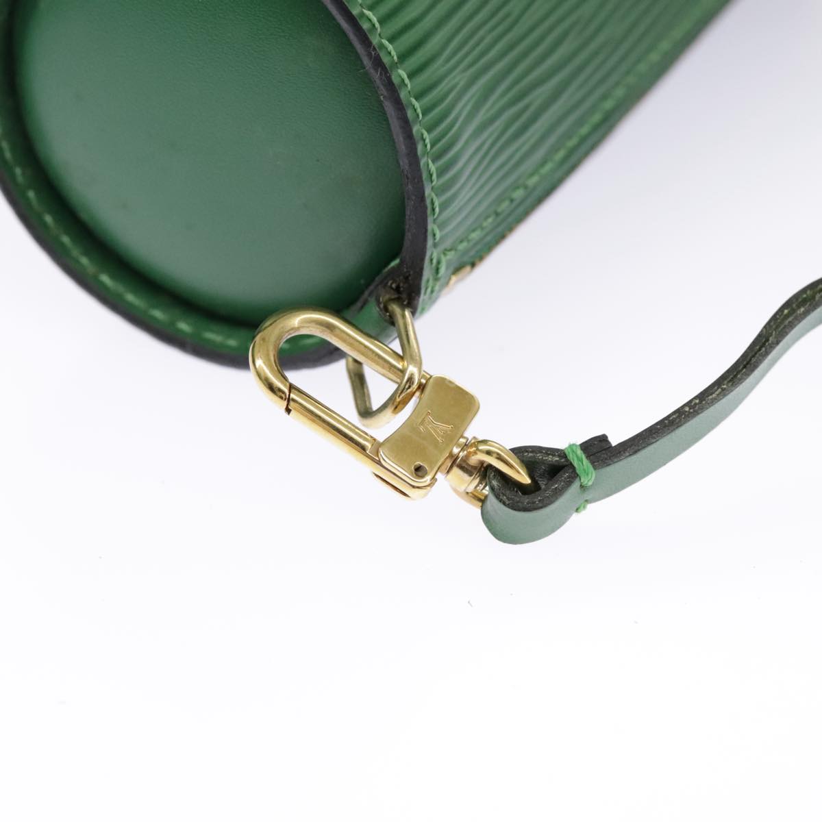 LOUIS VUITTON Epi Soufflot Hand Bag Green M52224 LV Auth 96805