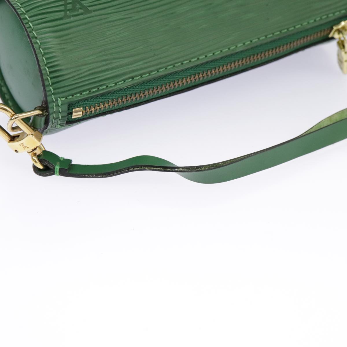 LOUIS VUITTON Epi Soufflot Hand Bag Green M52224 LV Auth 96805