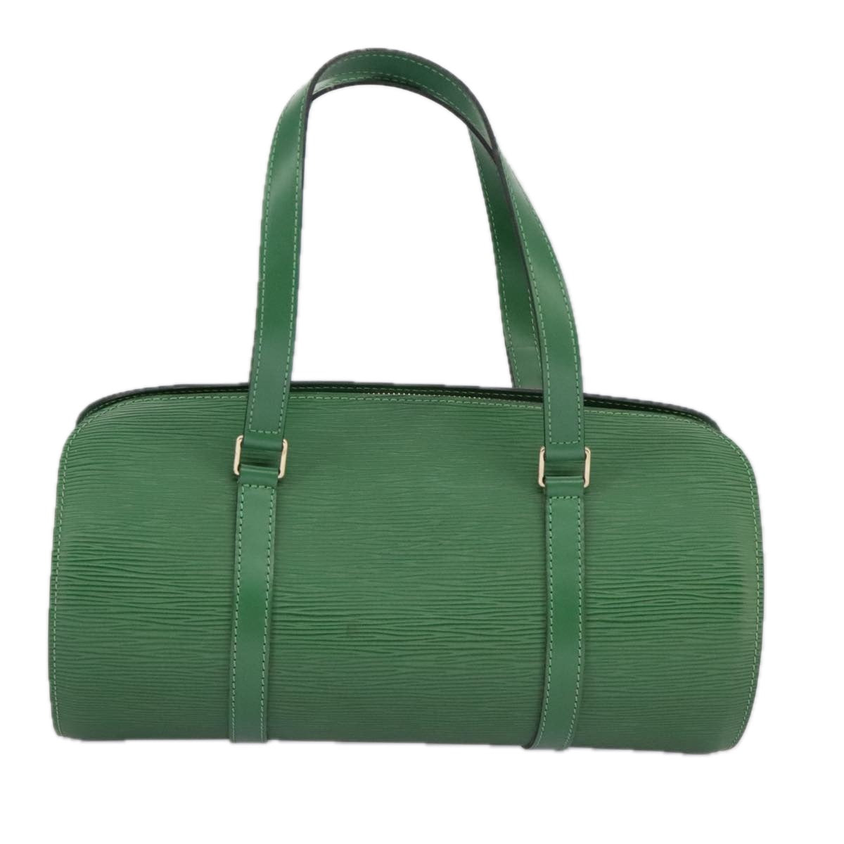 LOUIS VUITTON Epi Soufflot Hand Bag Green M52224 LV Auth 96805 - 0