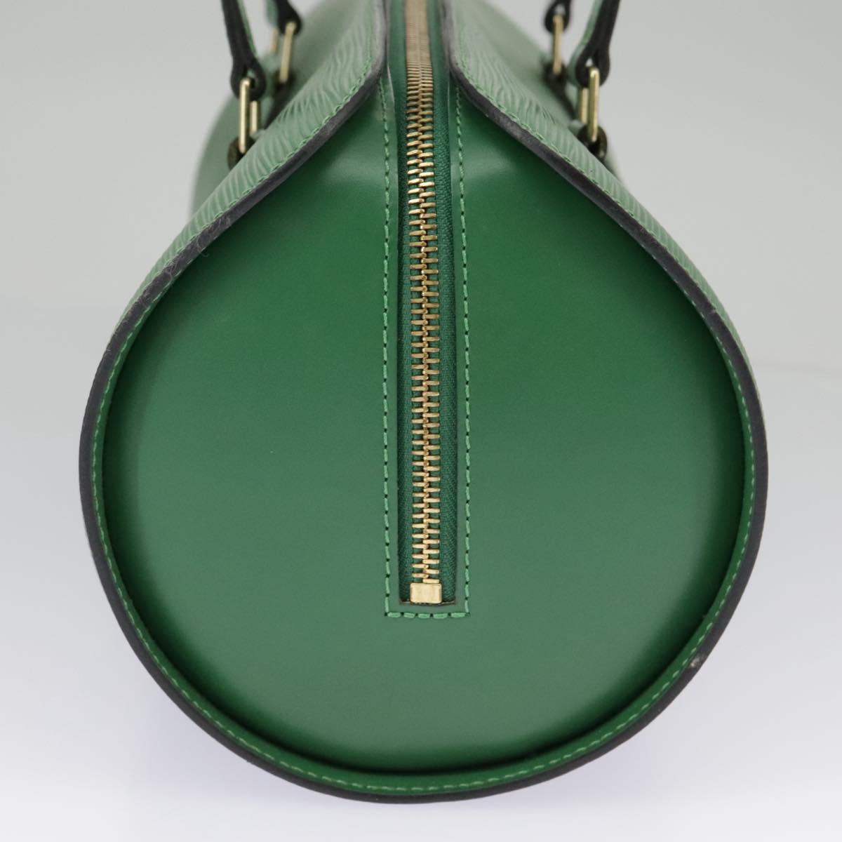 LOUIS VUITTON Epi Soufflot Hand Bag Green M52224 LV Auth 96805