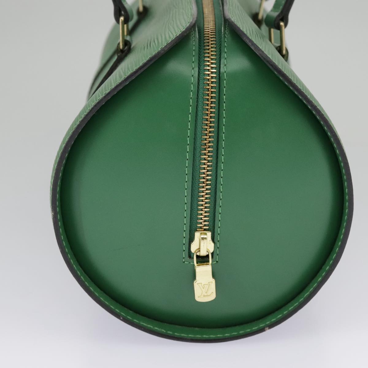 LOUIS VUITTON Epi Soufflot Hand Bag Green M52224 LV Auth 96805