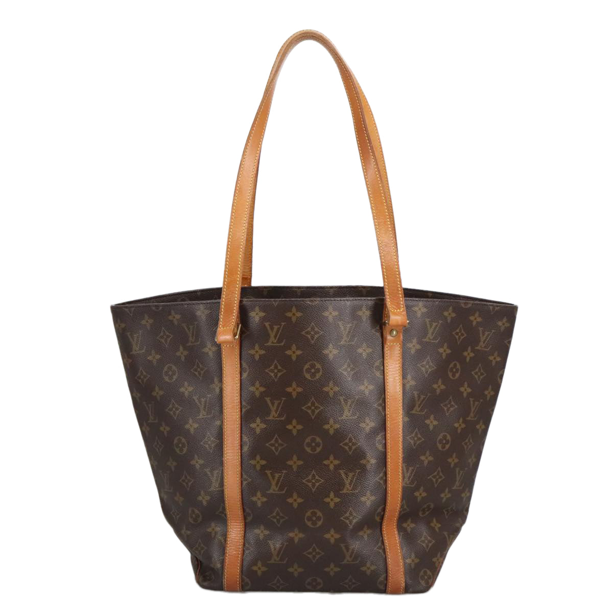 LOUIS VUITTON Monogram Sac Shopping Tote Bag M51108 LV Auth 96812