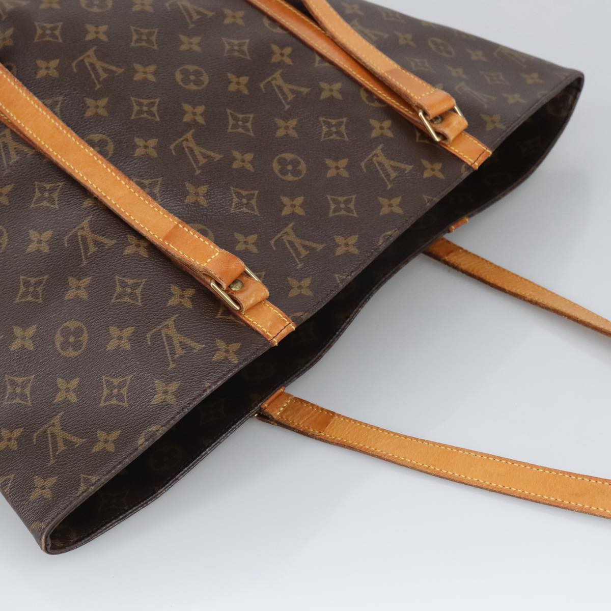 LOUIS VUITTON Monogram Sac Shopping Tote Bag M51108 LV Auth 96812