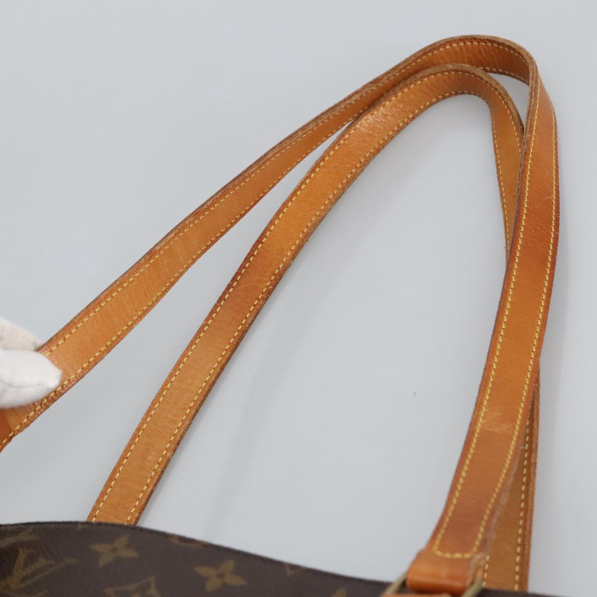 LOUIS VUITTON Monogram Sac Shopping Tote Bag M51108 LV Auth 96812