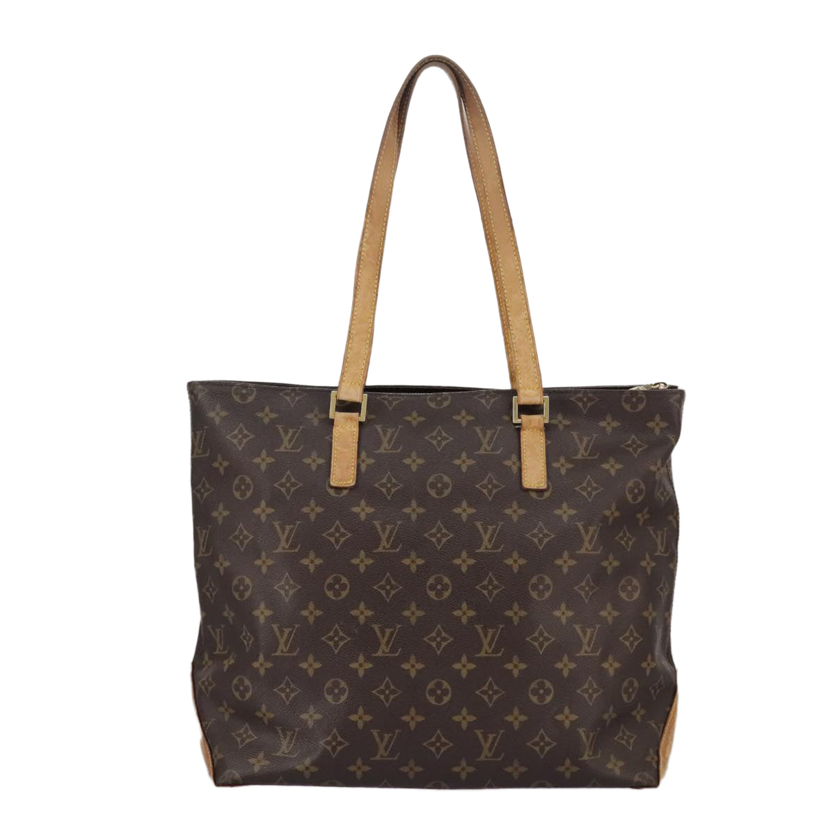 LOUIS VUITTON Monogram Cabas Mezzo Tote Bag M51151 LV Auth 96815