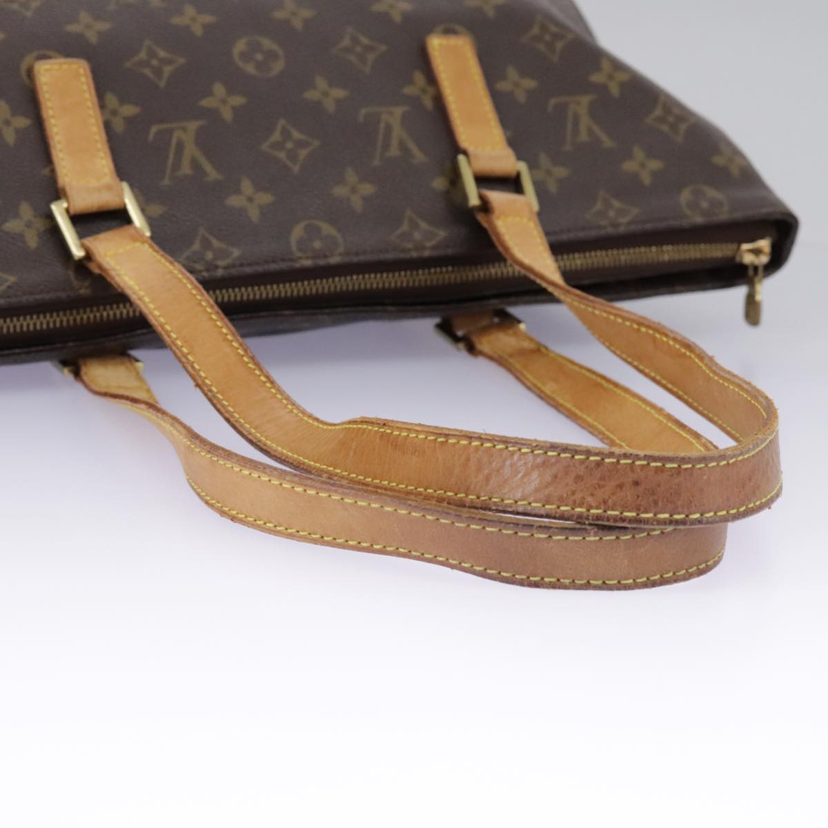 LOUIS VUITTON Monogram Cabas Mezzo Tote Bag M51151 LV Auth 96815