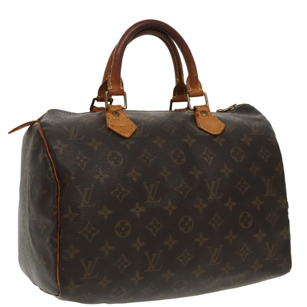 LOUIS VUITTON Monogram Speedy 30 Hand Bag M41526 LV Auth 96818