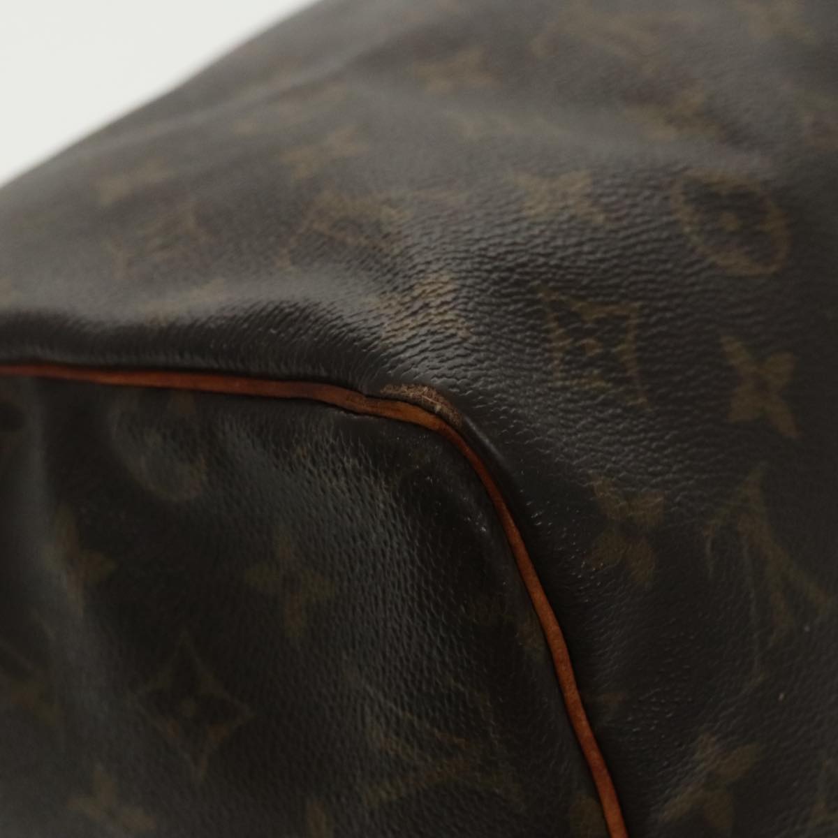 LOUIS VUITTON Monogram Speedy 30 Hand Bag M41526 LV Auth 96818