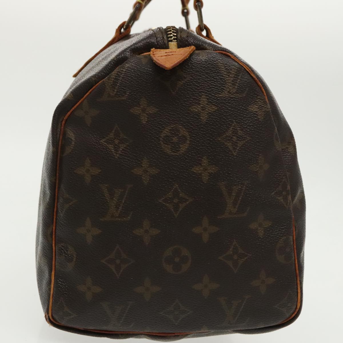 LOUIS VUITTON Monogram Speedy 30 Hand Bag M41526 LV Auth 96818