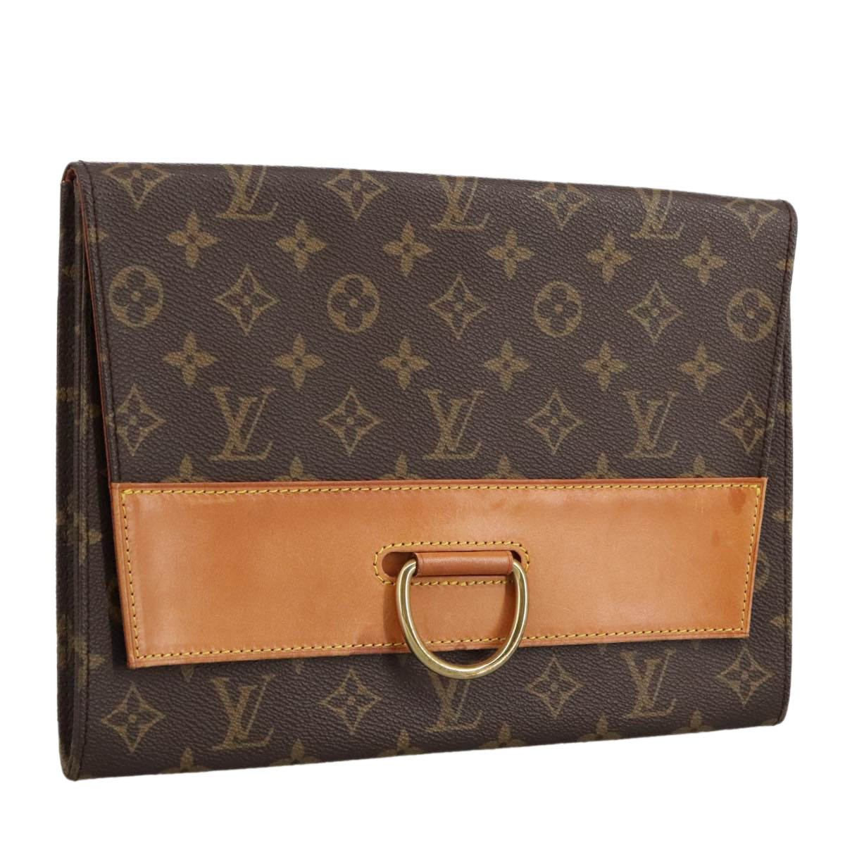 LOUIS VUITTON Monogram Jena Clutch Bag M51808 LV Auth 96821