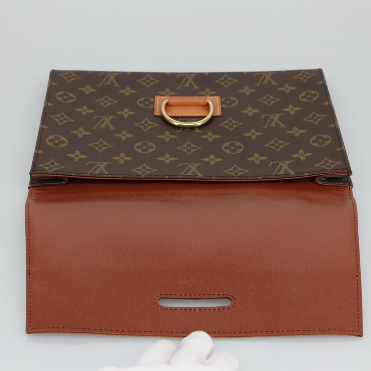 LOUIS VUITTON Monogram Jena Clutch Bag M51808 LV Auth 96821