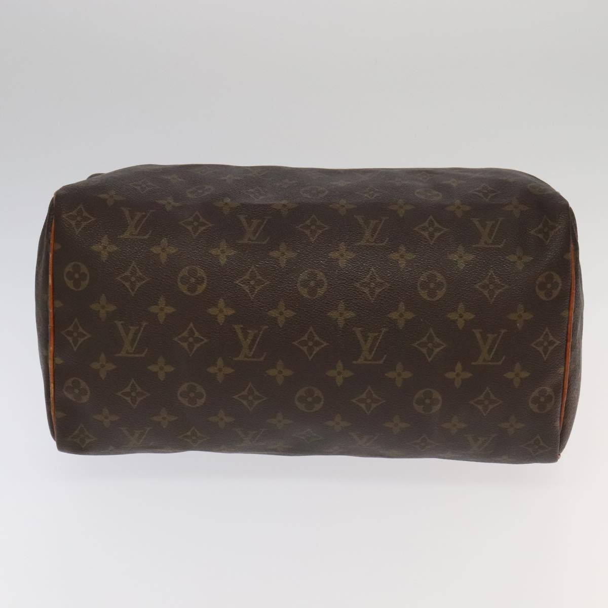 LOUIS VUITTON Monogram Speedy 35 Hand Bag M41524 LV Auth 96828