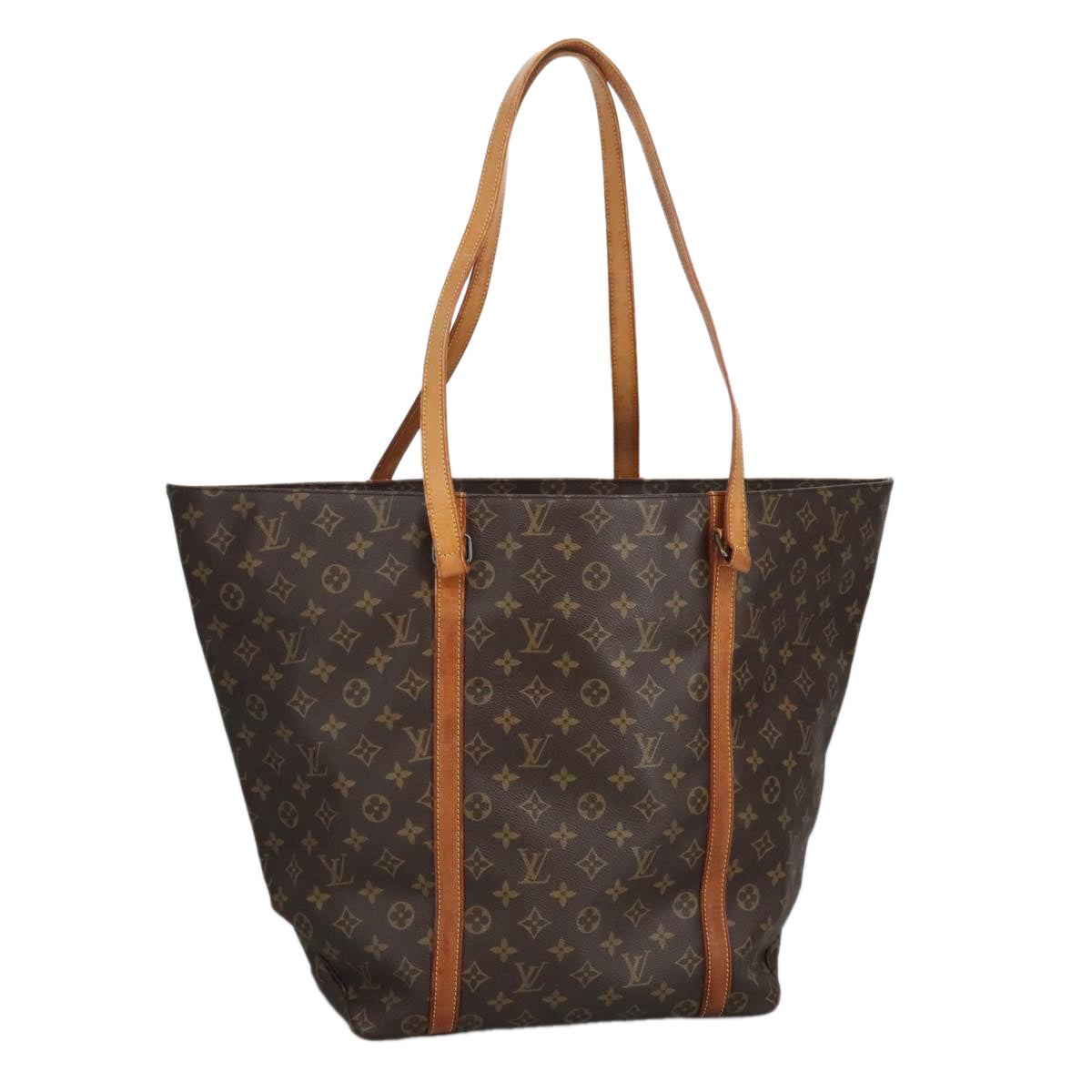 LOUIS VUITTON Monogram Sac Shopping GM Tote Bag M51110 LV Auth 96830