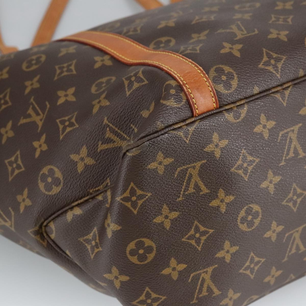 LOUIS VUITTON Monogram Sac Shopping GM Tote Bag M51110 LV Auth 96830