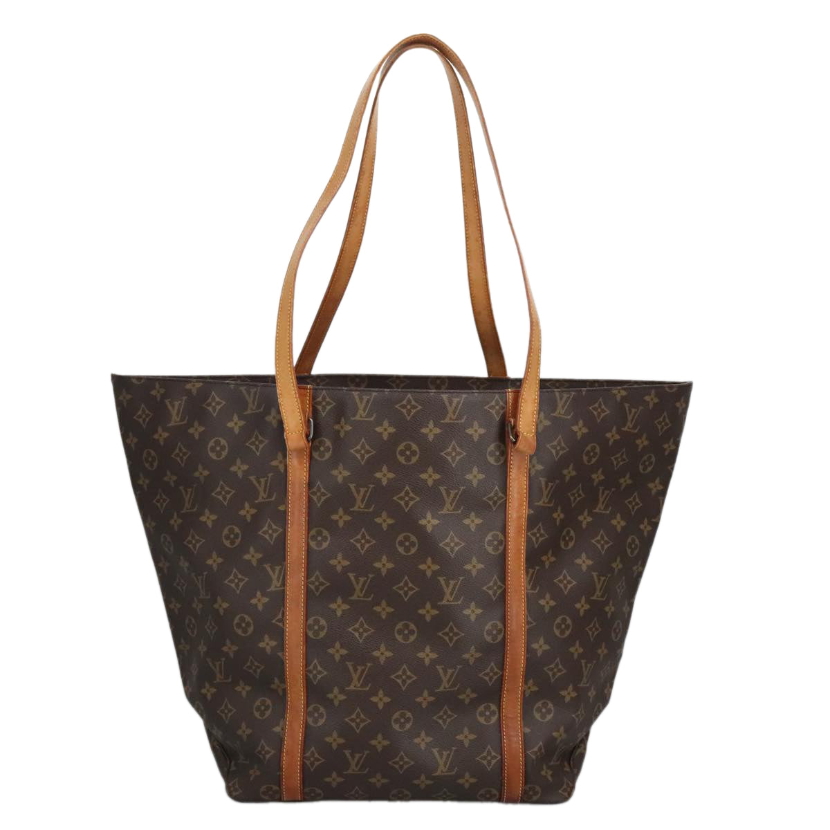 LOUIS VUITTON Monogram Sac Shopping GM Tote Bag M51110 LV Auth 96830