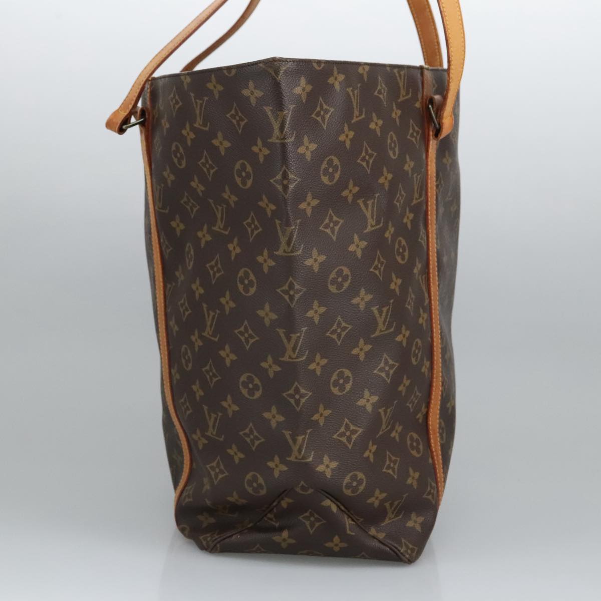 LOUIS VUITTON Monogram Sac Shopping GM Tote Bag M51110 LV Auth 96830