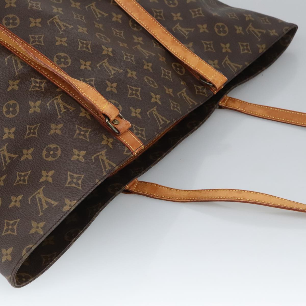 LOUIS VUITTON Monogram Sac Shopping GM Tote Bag M51110 LV Auth 96830