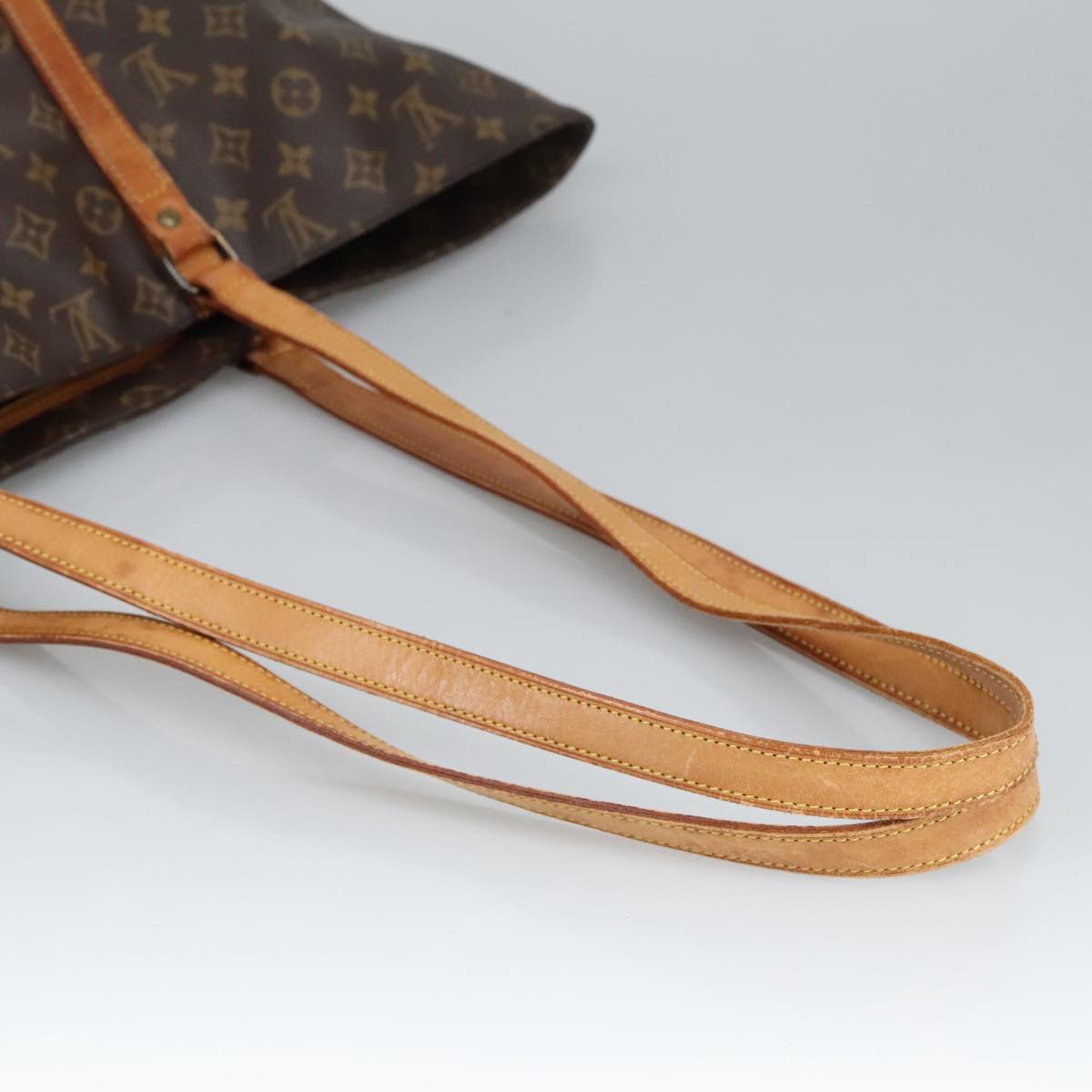 LOUIS VUITTON Monogram Sac Shopping GM Tote Bag M51110 LV Auth 96830