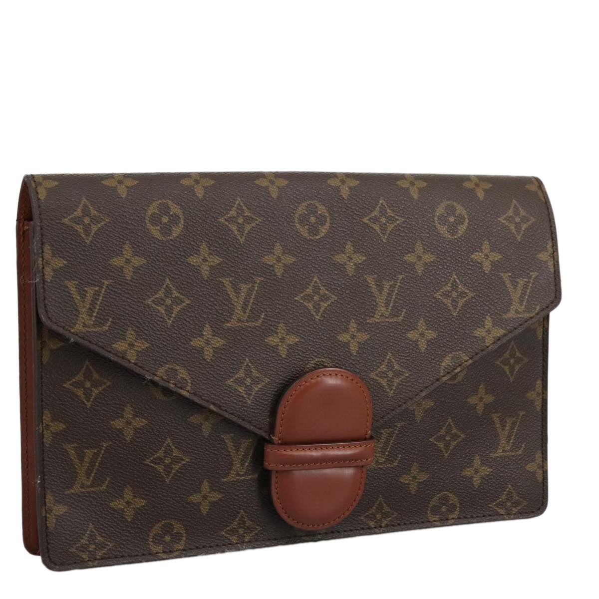 LOUIS VUITTON Monogram Ranelag Clutch Bag M51782 LV Auth 96833