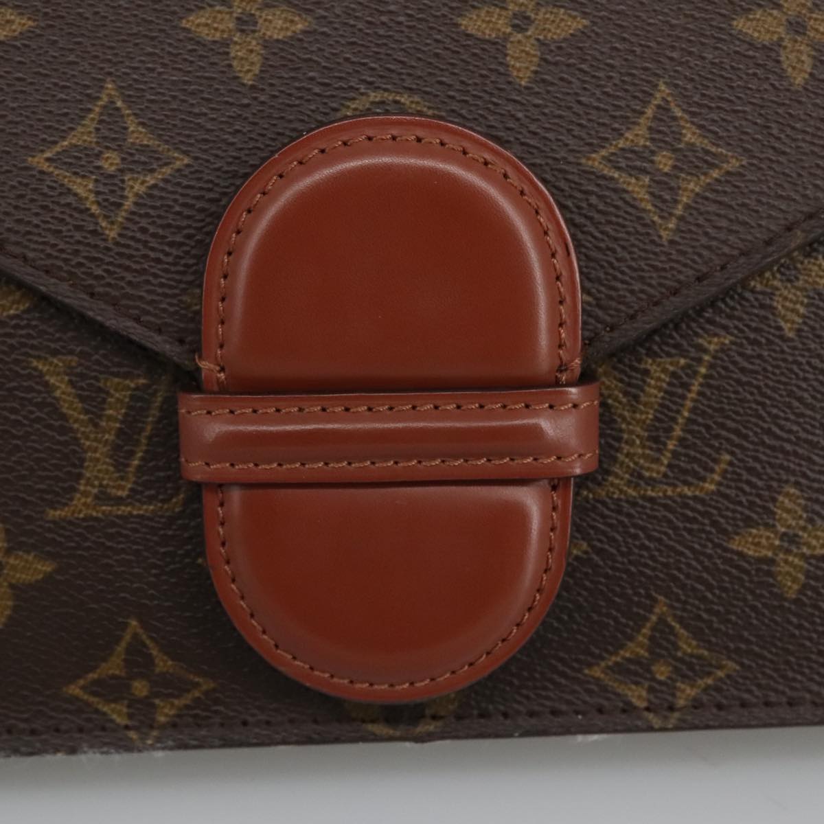 LOUIS VUITTON Monogram Ranelag Clutch Bag M51782 LV Auth 96833