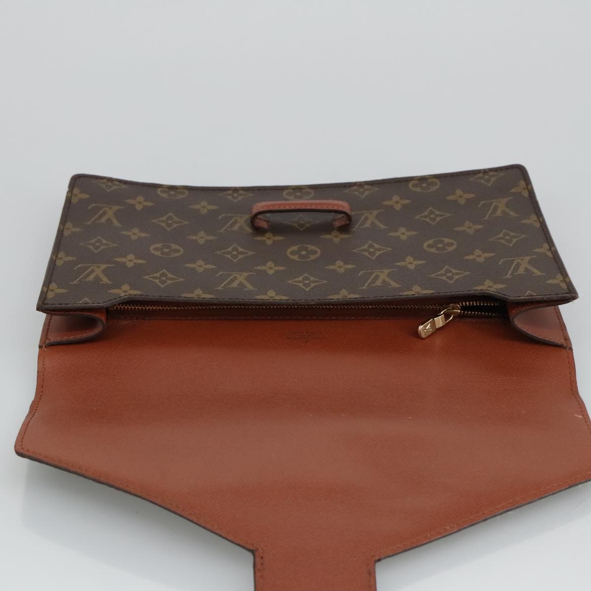 LOUIS VUITTON Monogram Ranelag Clutch Bag M51782 LV Auth 96833