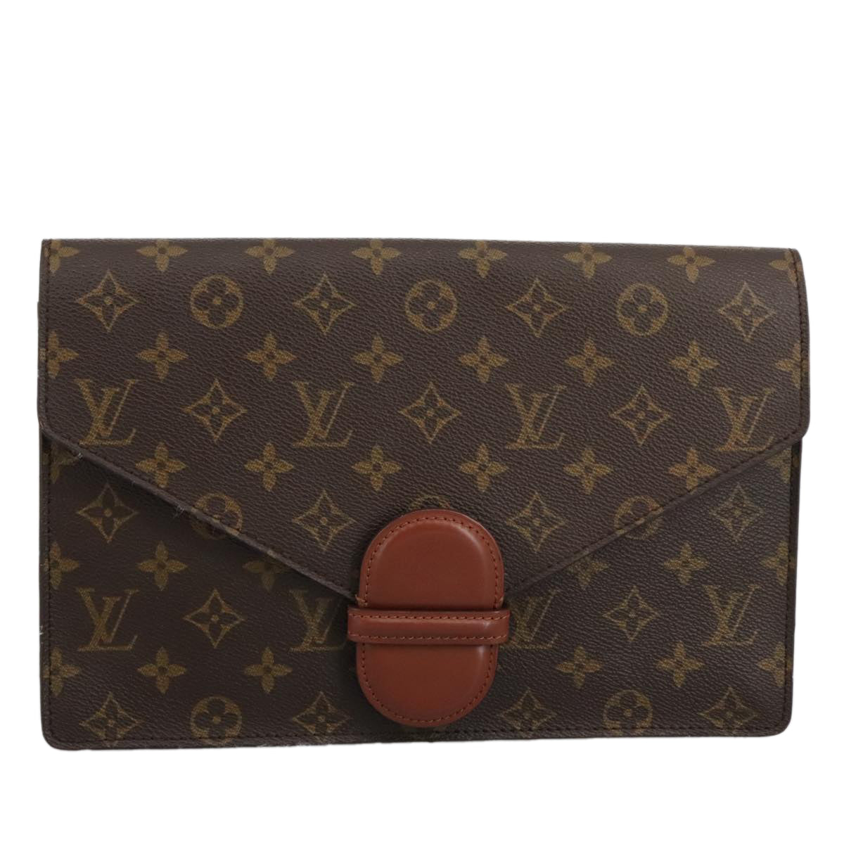 LOUIS VUITTON Monogram Ranelag Clutch Bag M51782 LV Auth 96833