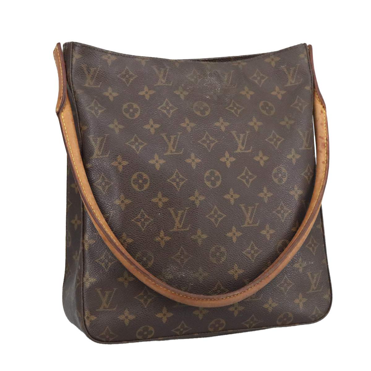 LOUIS VUITTON Monogram Looping GM Shoulder Bag M51145 LV Auth 96834