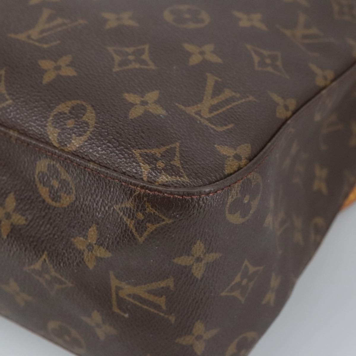 LOUIS VUITTON Monogram Looping GM Shoulder Bag M51145 LV Auth 96834