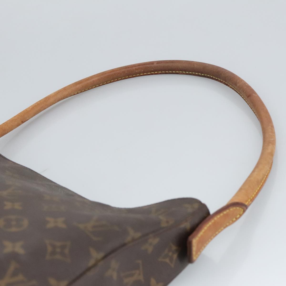 LOUIS VUITTON Monogram Looping GM Shoulder Bag M51145 LV Auth 96834