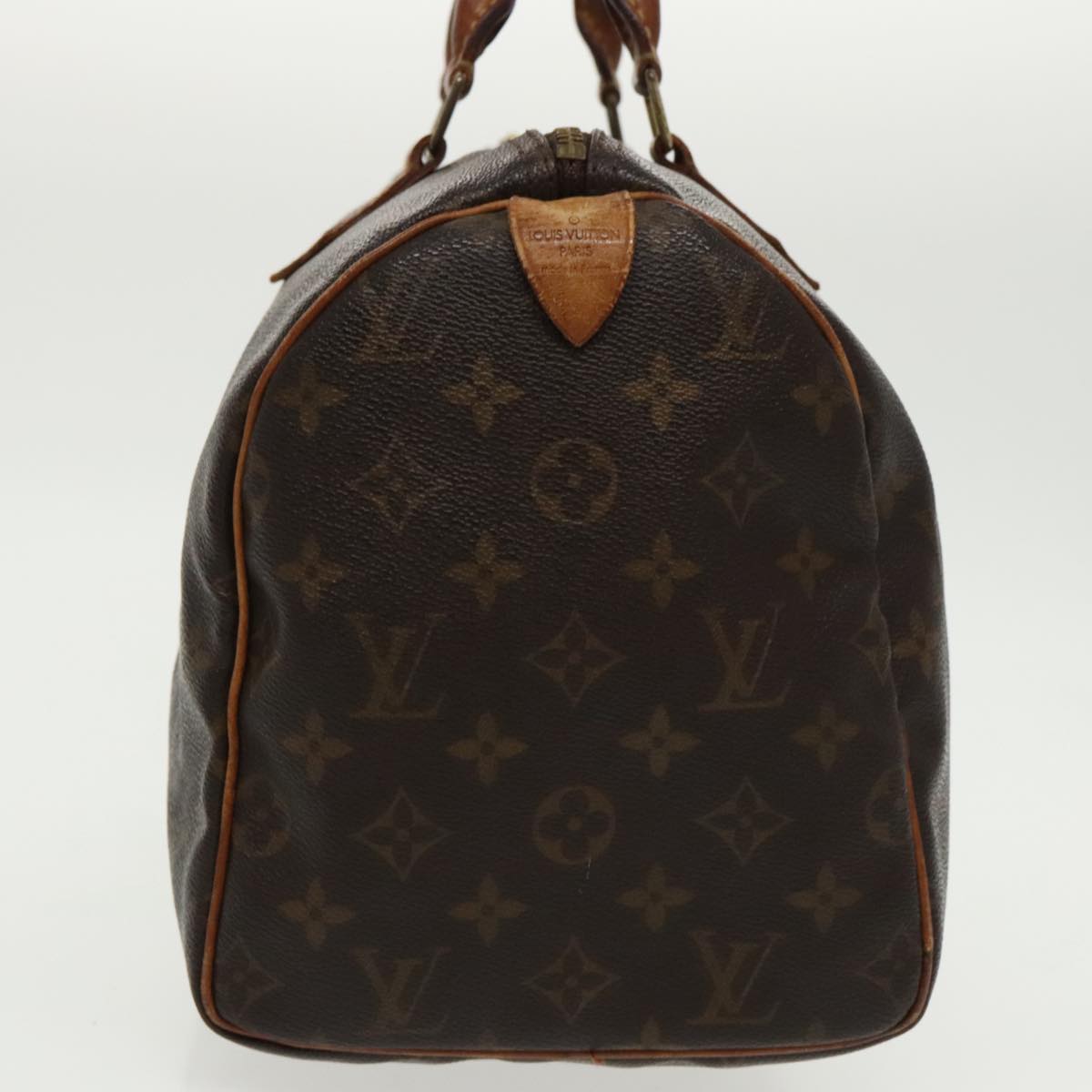 LOUIS VUITTON Monogram Speedy 30 Hand Bag M41526 LV Auth 96840