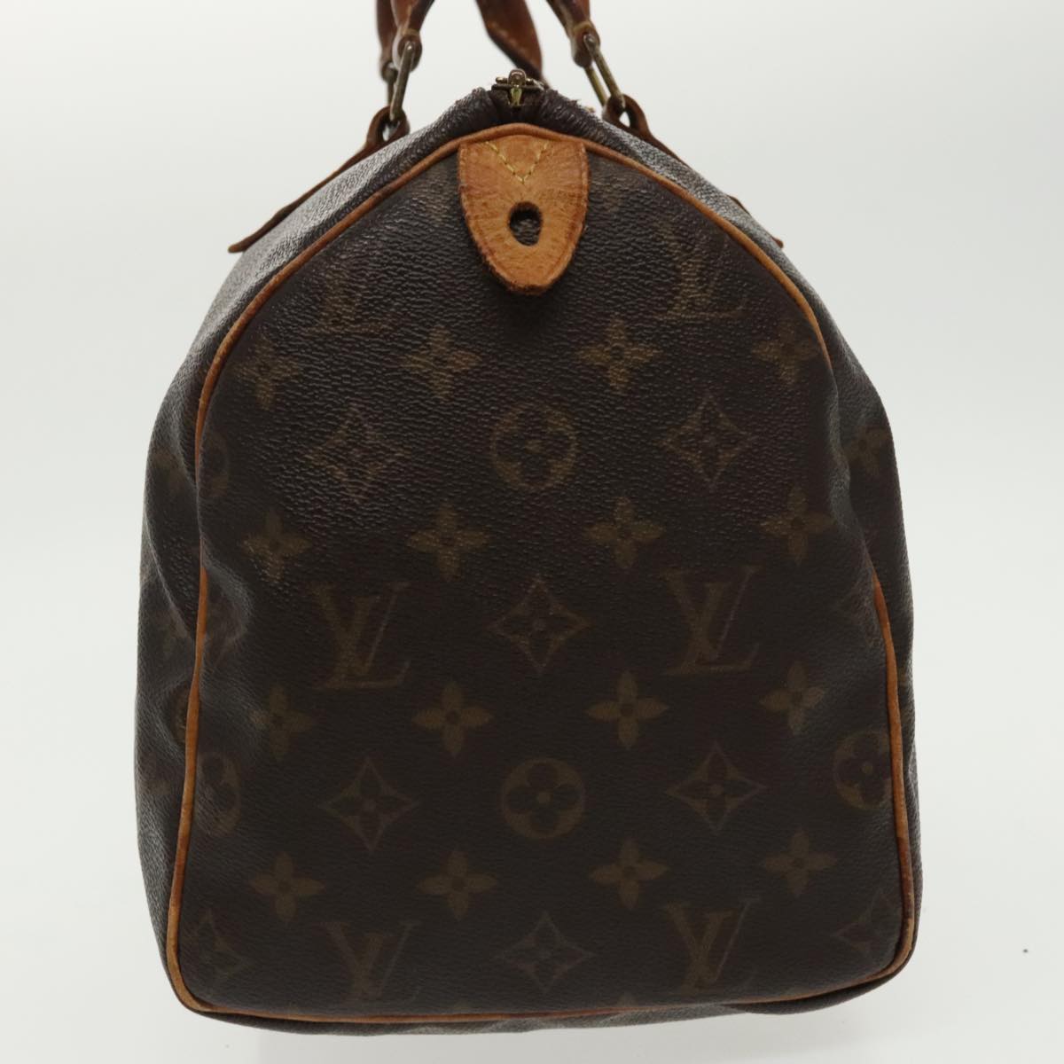 LOUIS VUITTON Monogram Speedy 30 Hand Bag M41526 LV Auth 96840