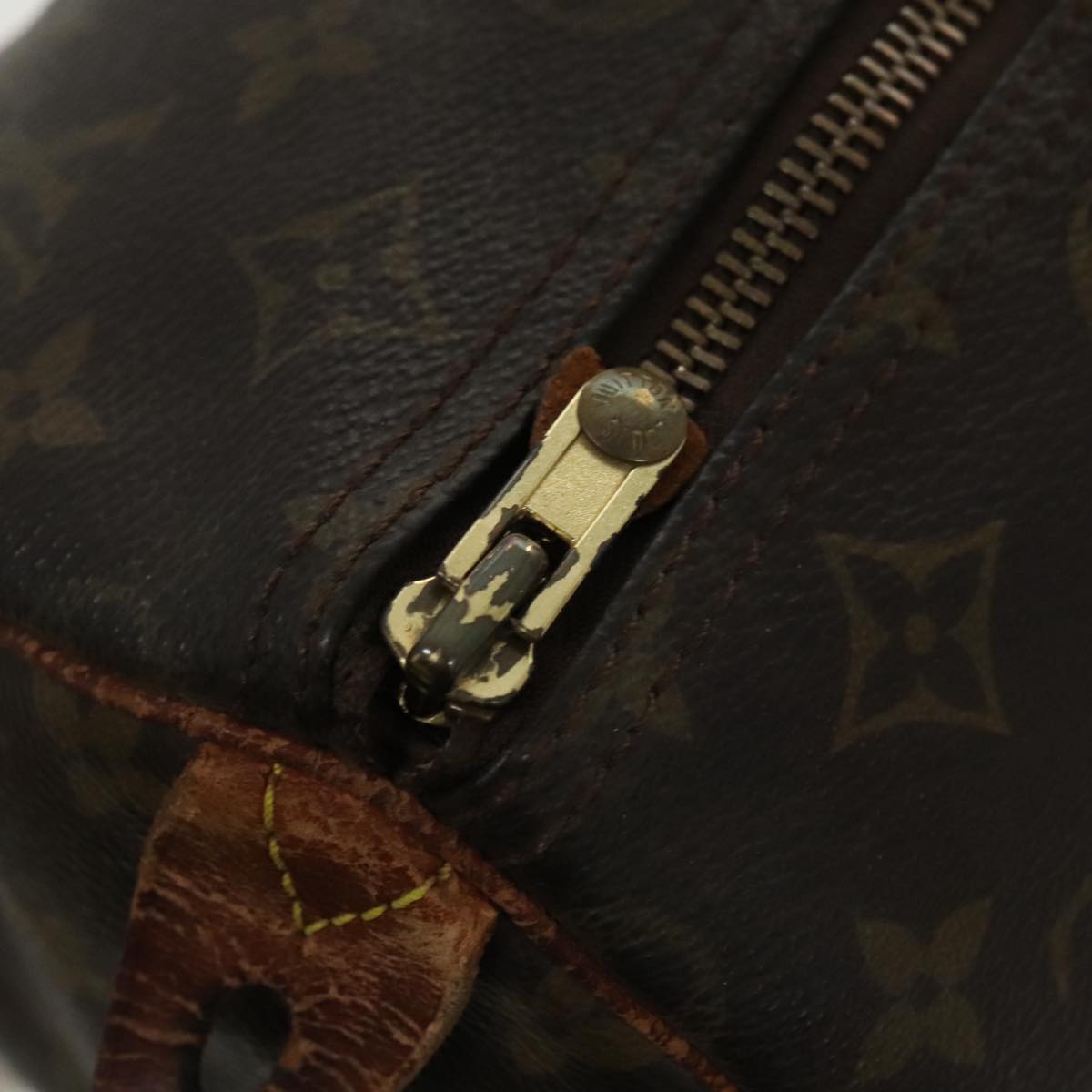 LOUIS VUITTON Monogram Speedy 30 Hand Bag M41526 LV Auth 96841