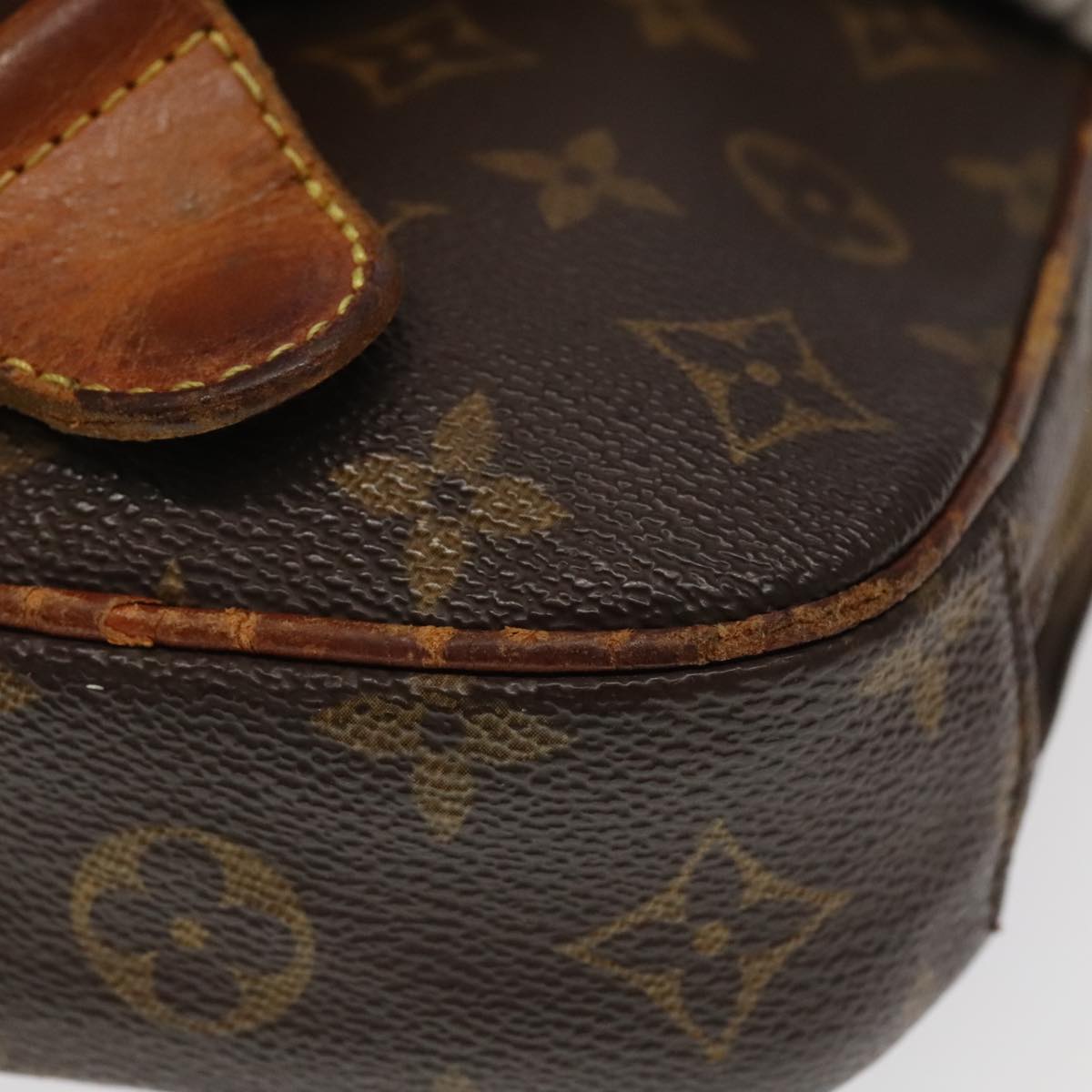 LOUIS VUITTON Monogram Pochette Gange Shoulder Bag M51870 LV Auth 96845