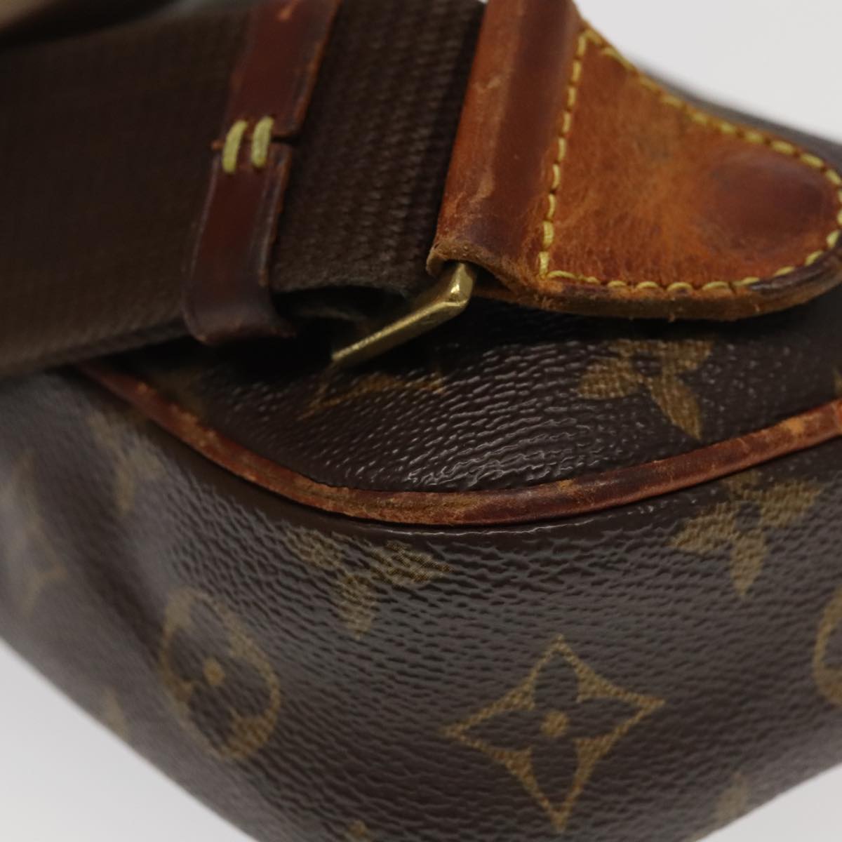 LOUIS VUITTON Monogram Pochette Gange Shoulder Bag M51870 LV Auth 96845