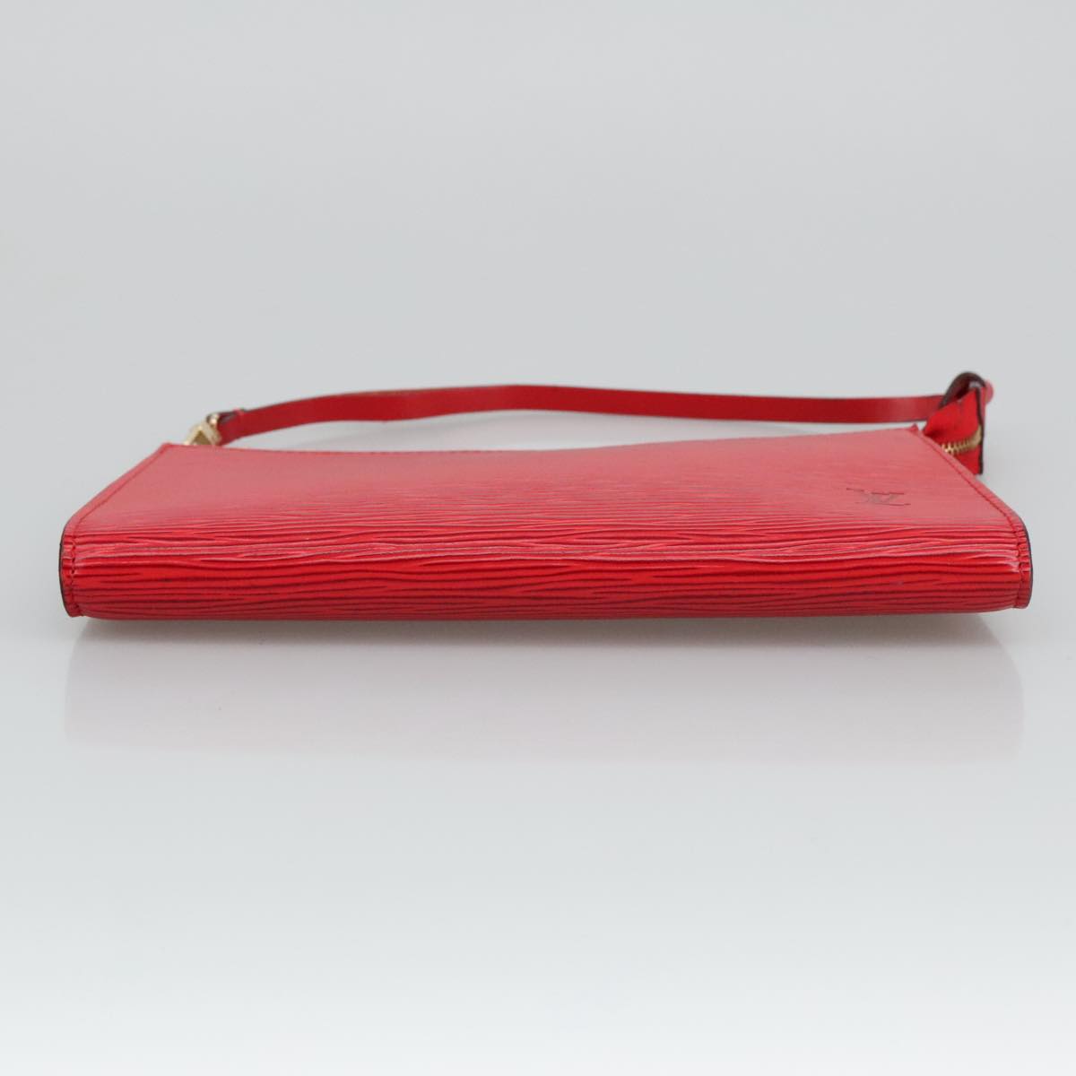 LOUIS VUITTON Epi Pochette Accessoires Accessory Pouch Red M52987 Auth 96846