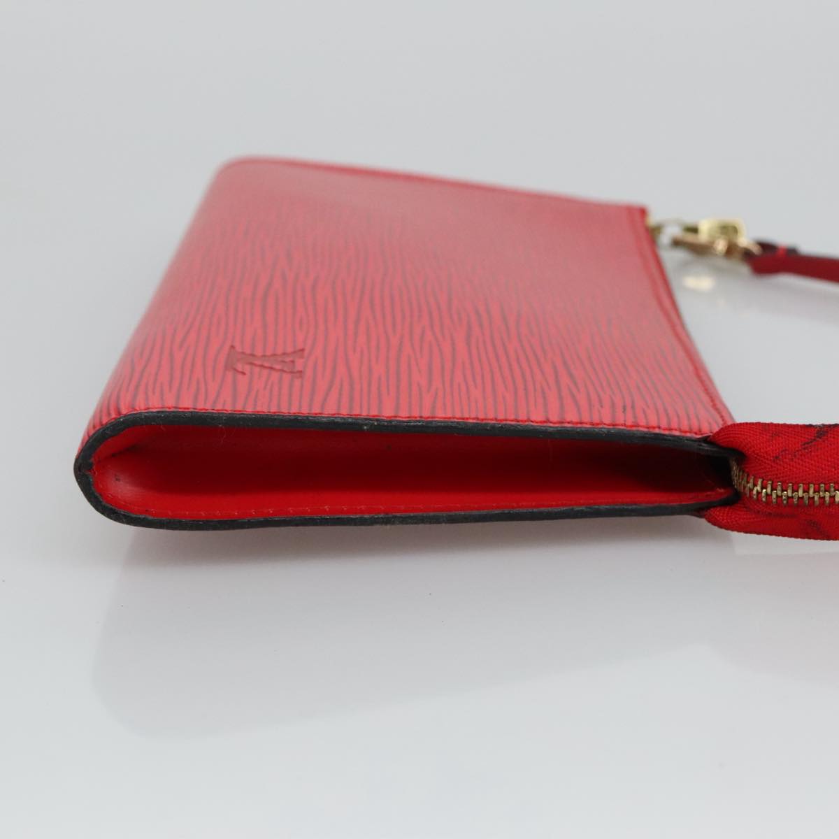 LOUIS VUITTON Epi Pochette Accessoires Accessory Pouch Red M52987 Auth 96846