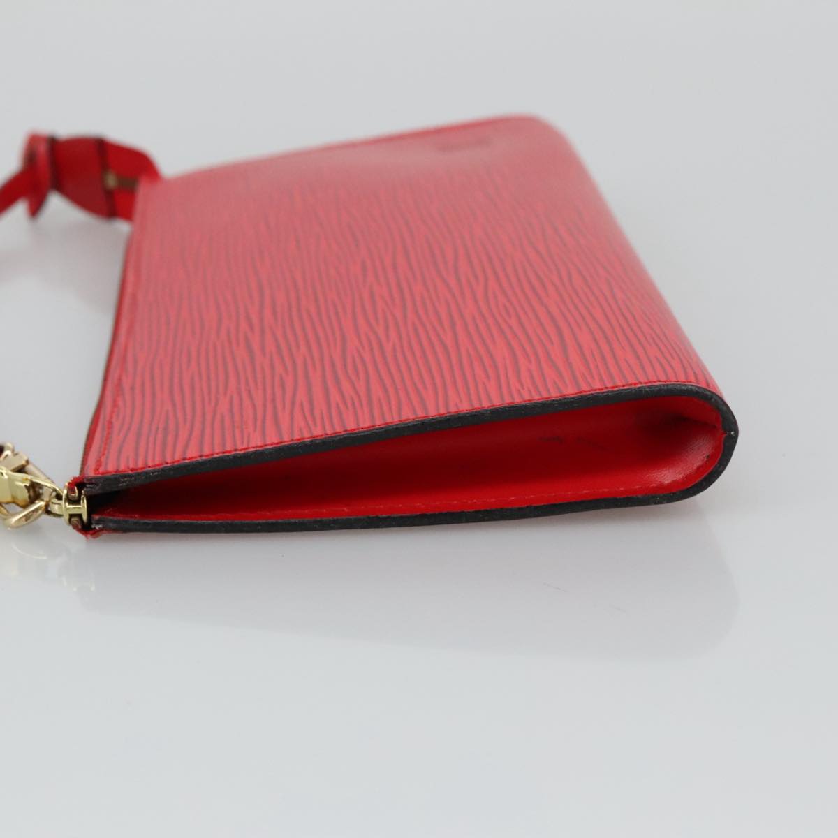 LOUIS VUITTON Epi Pochette Accessoires Accessory Pouch Red M52987 Auth 96846