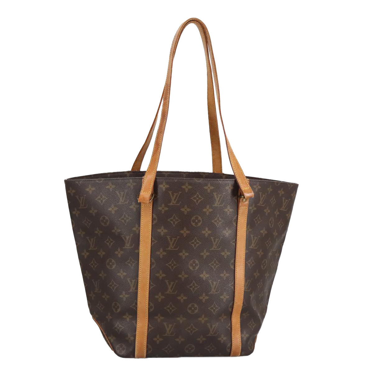 LOUIS VUITTON Monogram Sac Shopping Tote Bag M51108 LV Auth 96847