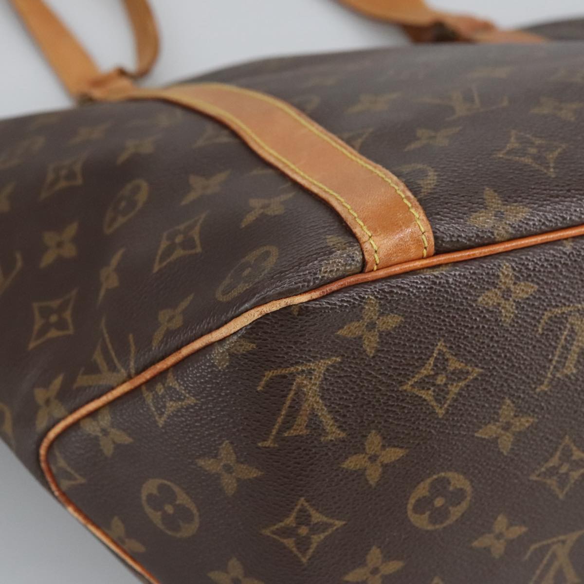 LOUIS VUITTON Monogram Sac Shopping Tote Bag M51108 LV Auth 96847