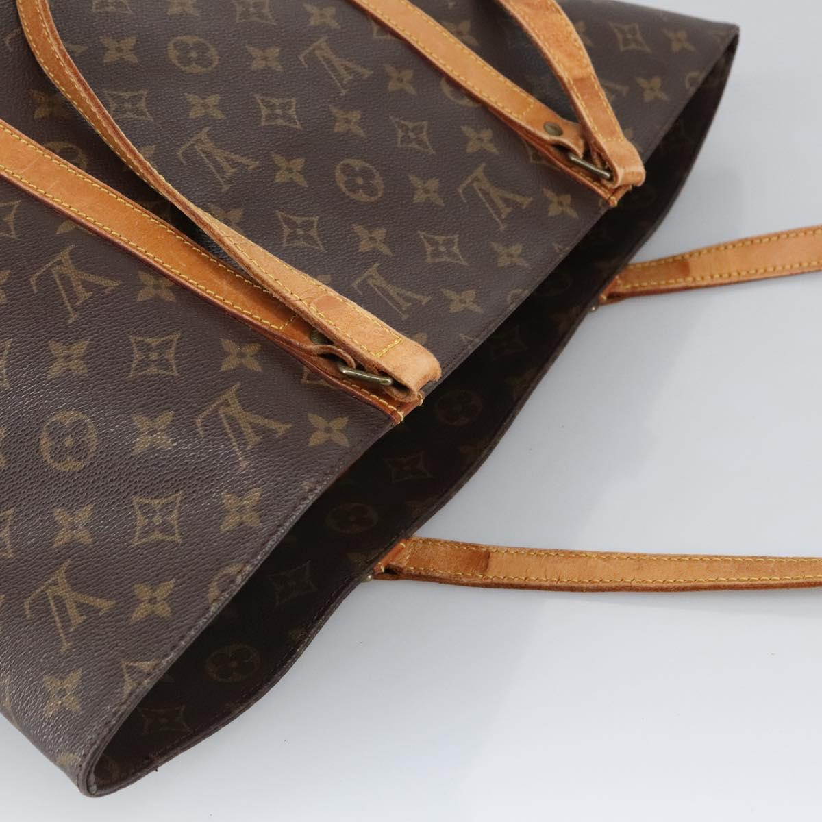 LOUIS VUITTON Monogram Sac Shopping Tote Bag M51108 LV Auth 96847