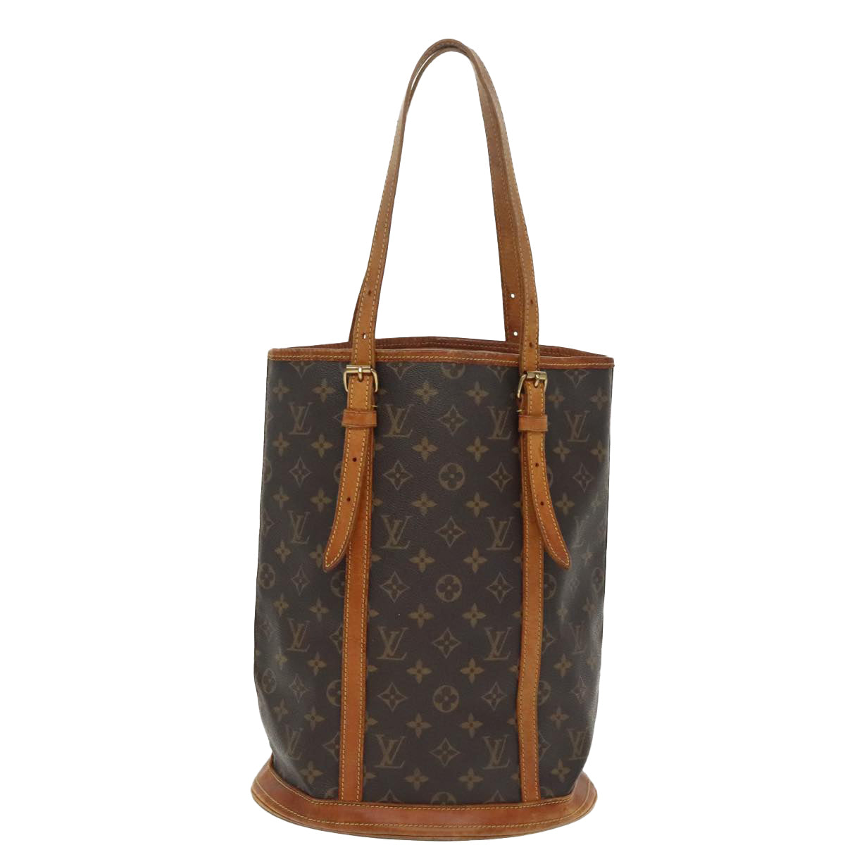 LOUIS VUITTON Monogram Bucket GM Shoulder Bag M42236 LV Auth 96848