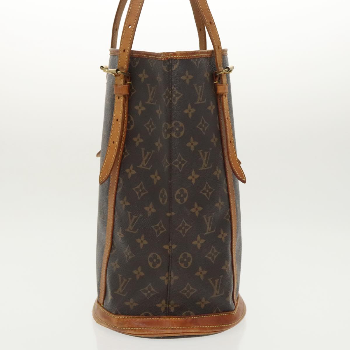 LOUIS VUITTON Monogram Bucket GM Shoulder Bag M42236 LV Auth 96848