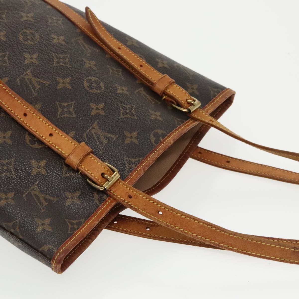 LOUIS VUITTON Monogram Bucket GM Shoulder Bag M42236 LV Auth 96848