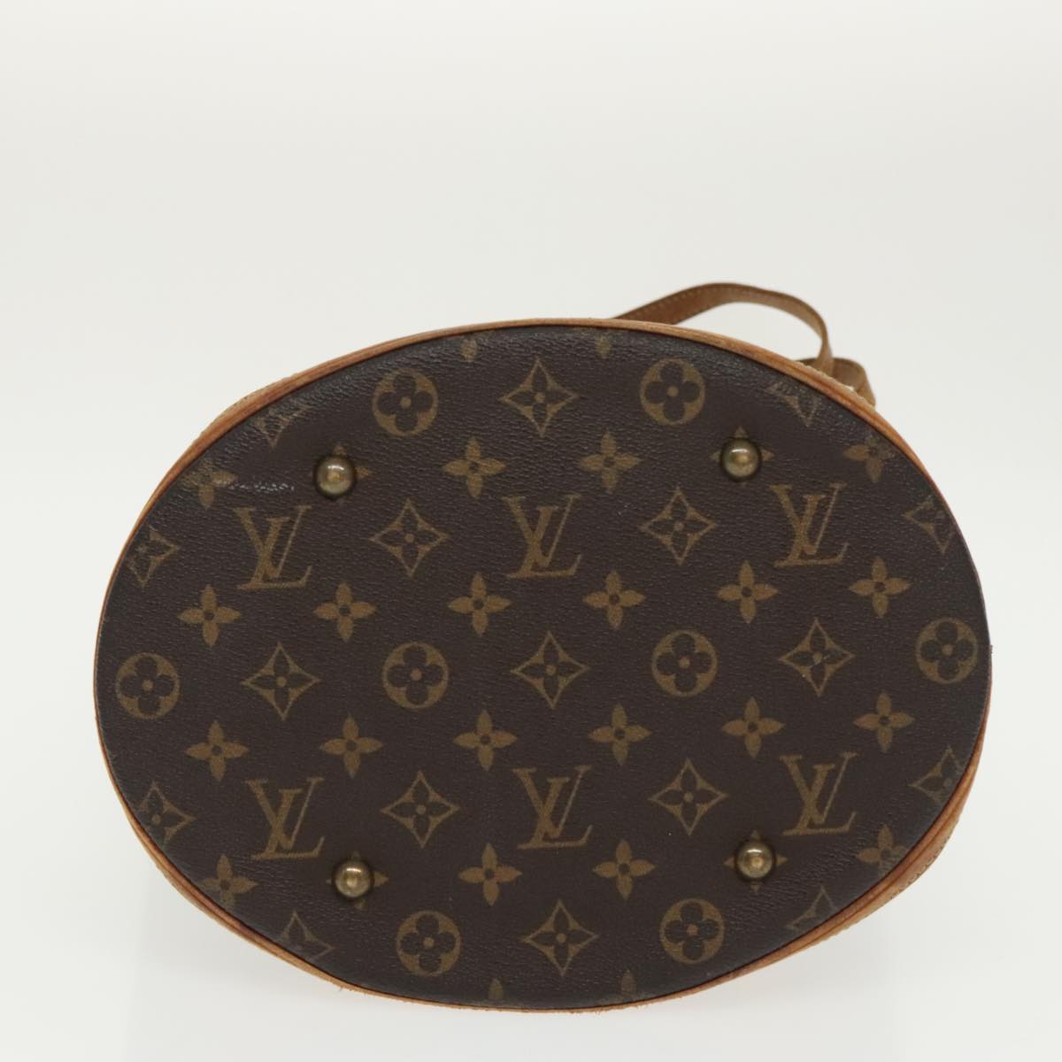 LOUIS VUITTON Monogram Bucket GM Shoulder Bag M42236 LV Auth 96848