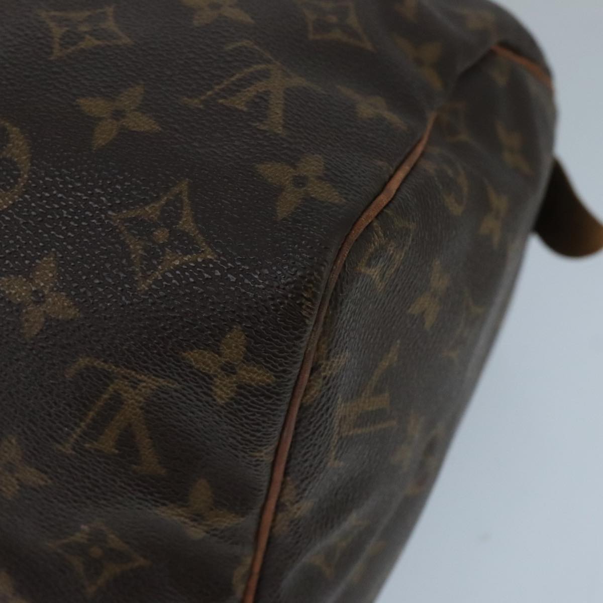 LOUIS VUITTON Monogram Speedy 30 Hand Bag M41526 LV Auth 96850