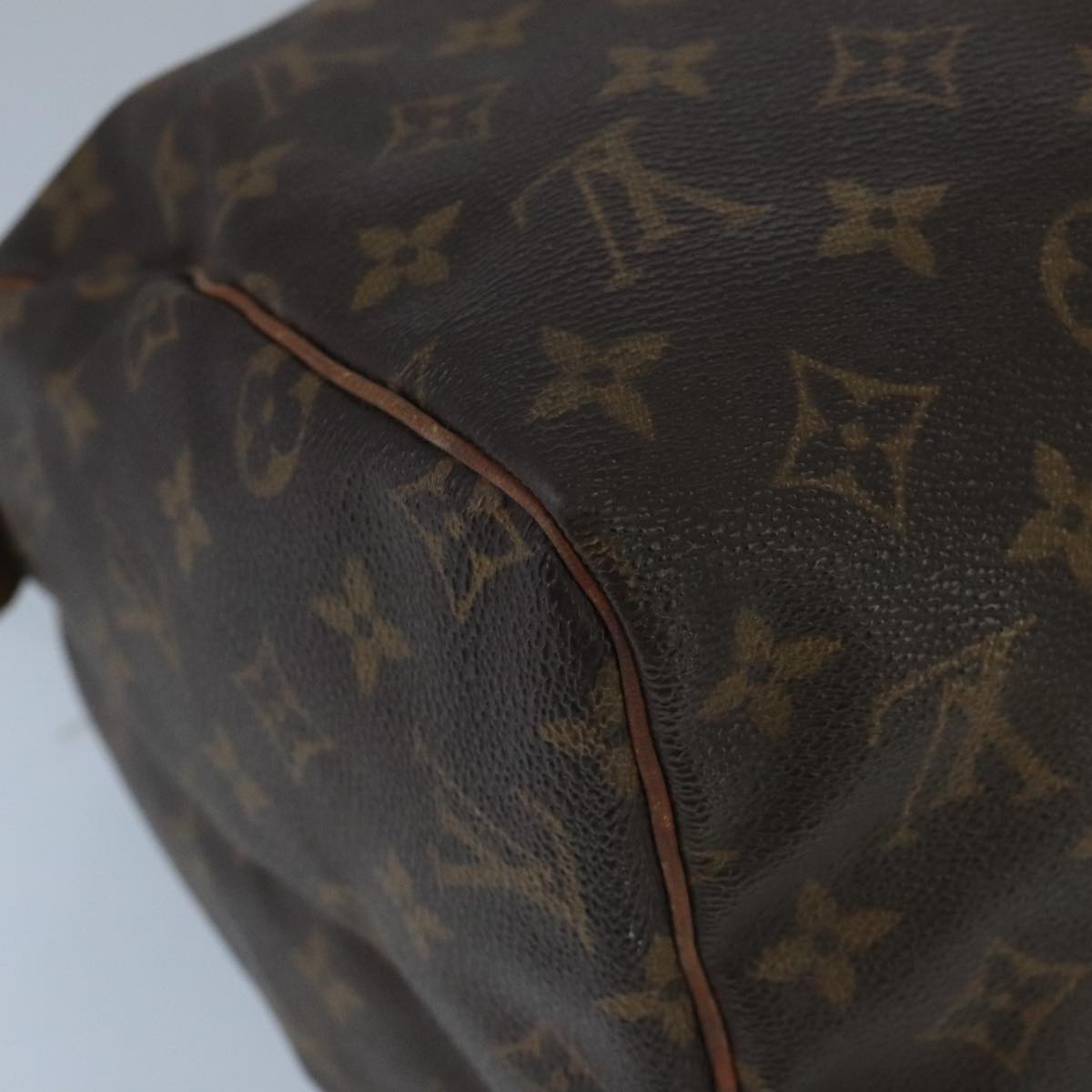 LOUIS VUITTON Monogram Speedy 30 Hand Bag M41526 LV Auth 96850