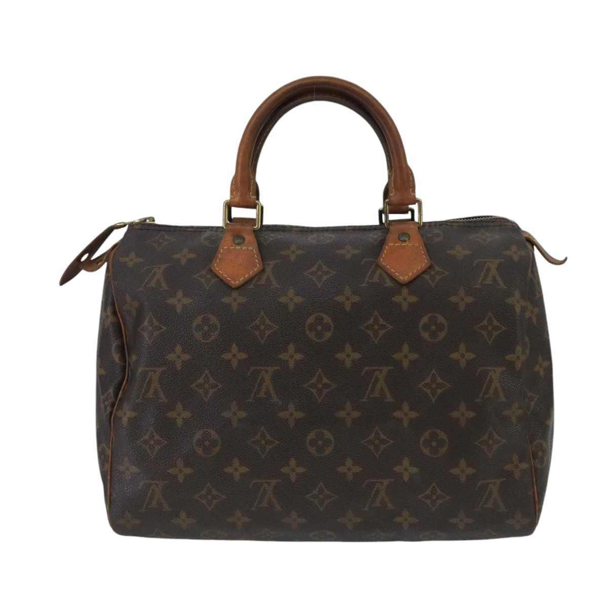 LOUIS VUITTON Monogram Speedy 30 Hand Bag M41526 LV Auth 96850