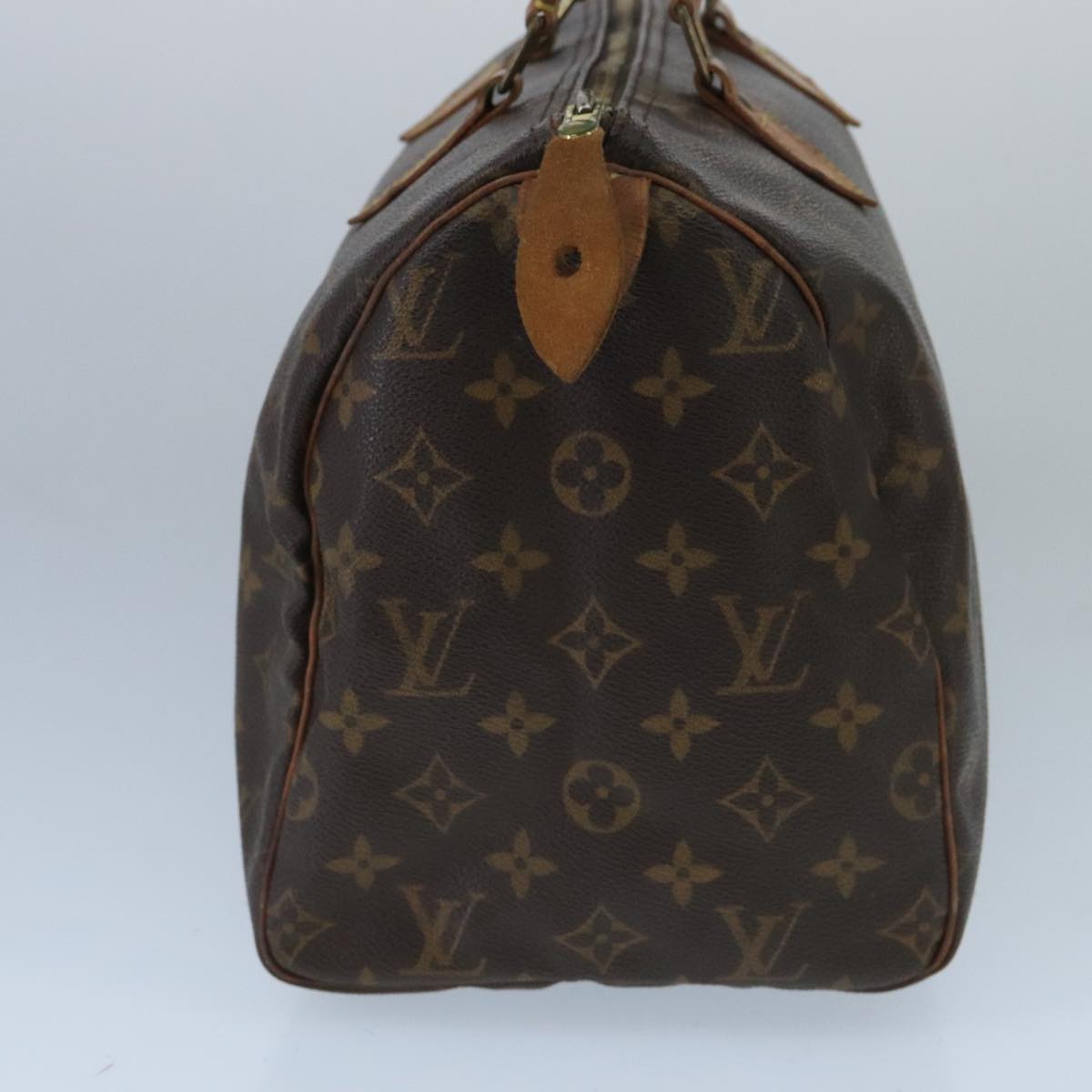 LOUIS VUITTON Monogram Speedy 30 Hand Bag M41526 LV Auth 96850